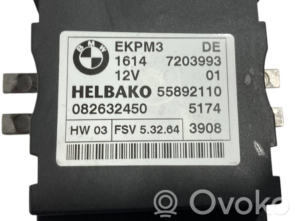 Degvielas sūkņa vadības bloks