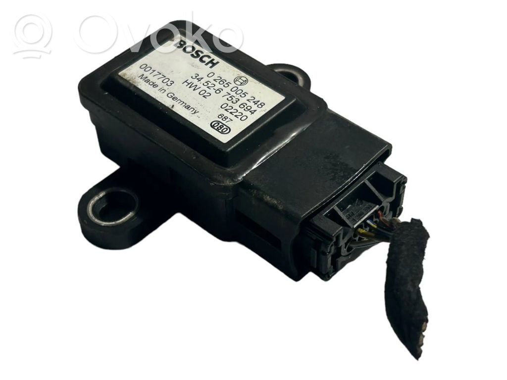 ESP (elektroniskās stabilitātes programmas) sensors (paātrinājuma sensors)