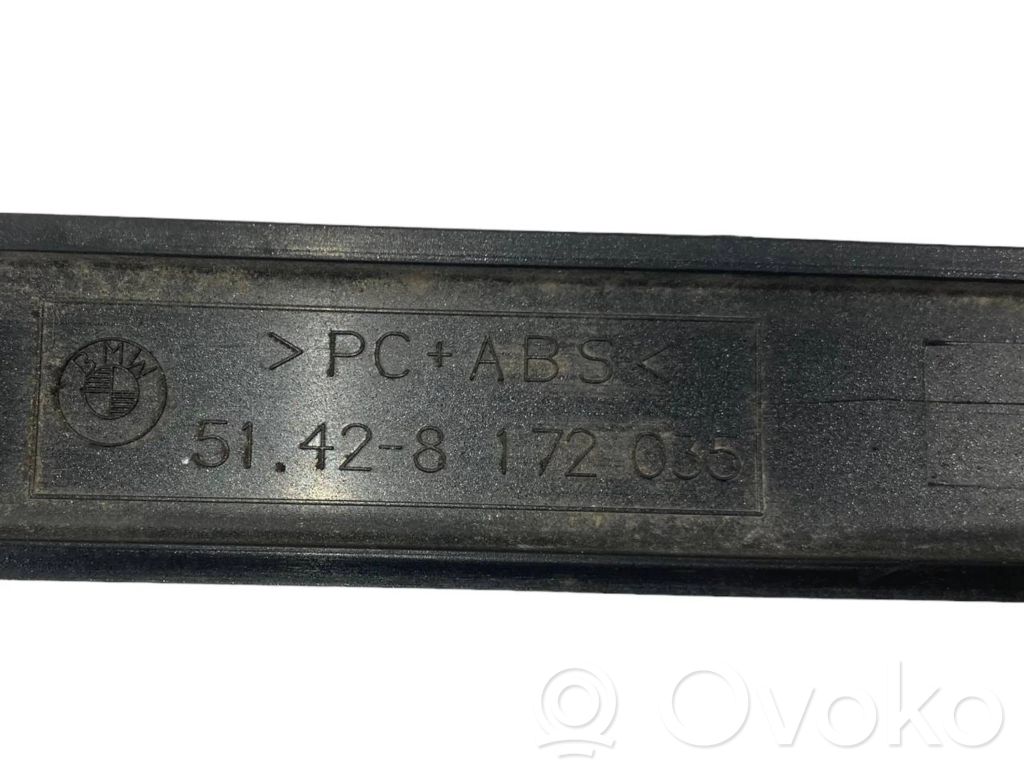 Rear door decorative trim (moulding)