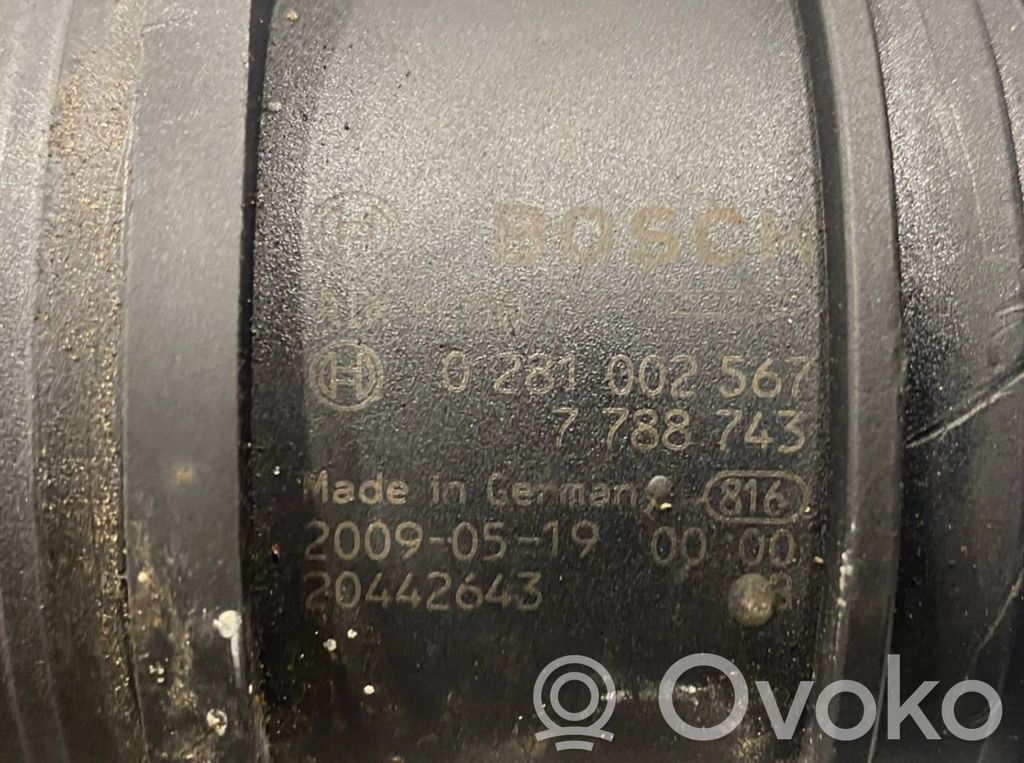 Gaisa plūsmas mērītājs