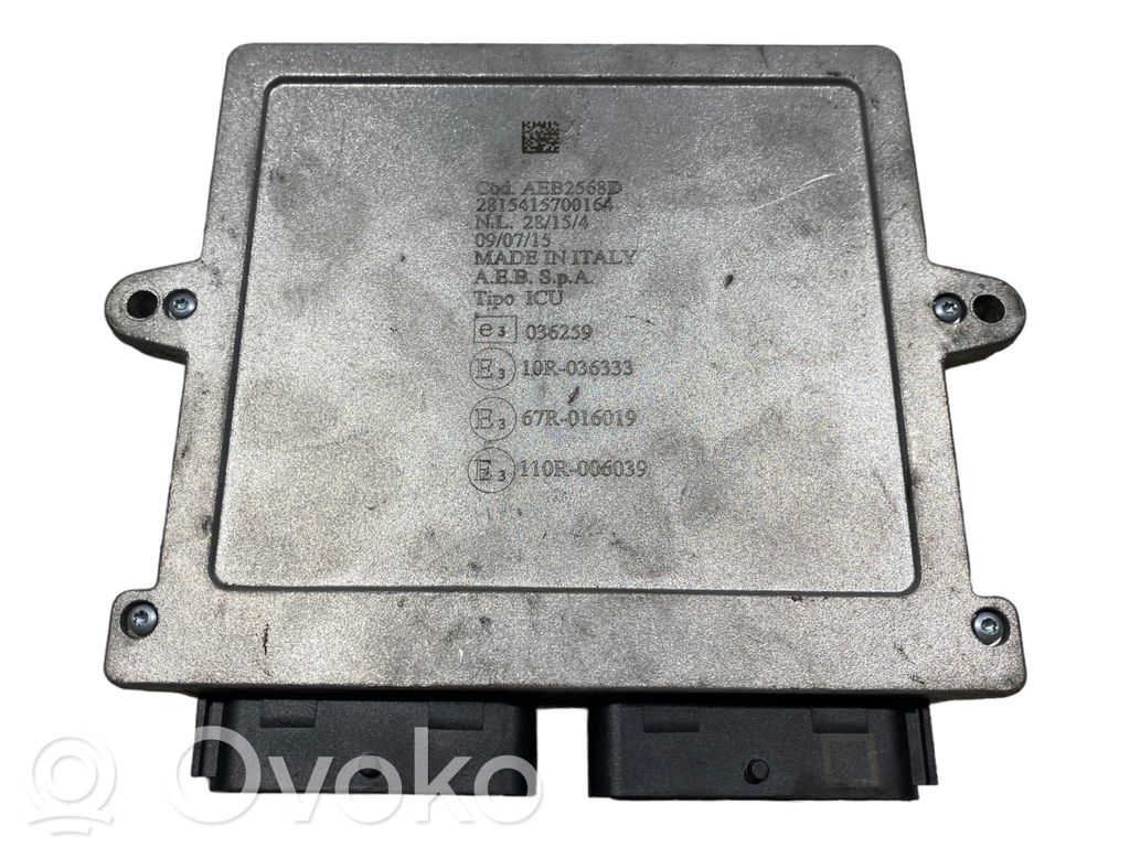 Gas appliance control unit