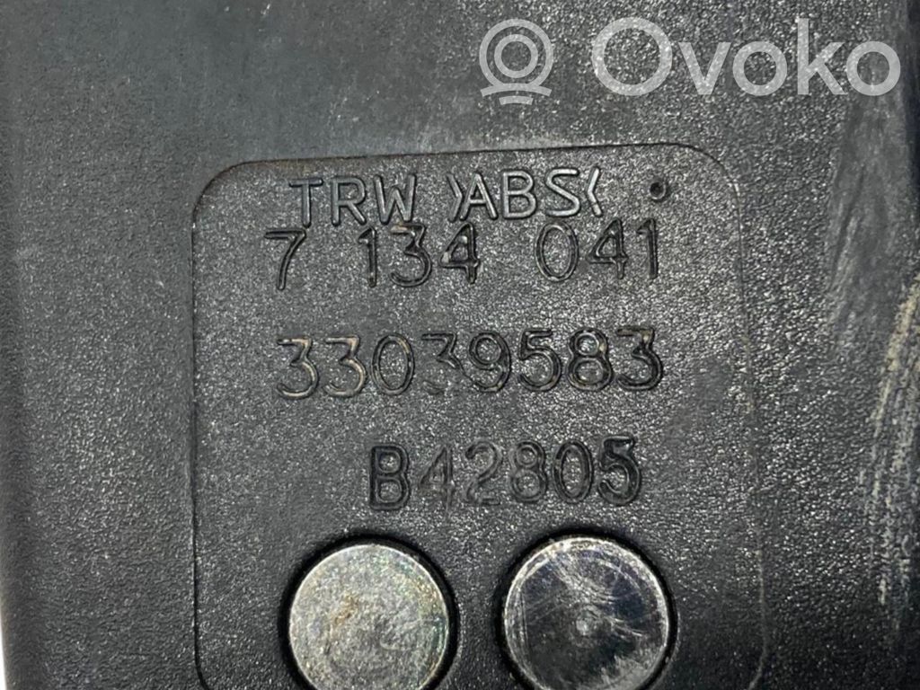 Aizmugurējās jostas sprādze