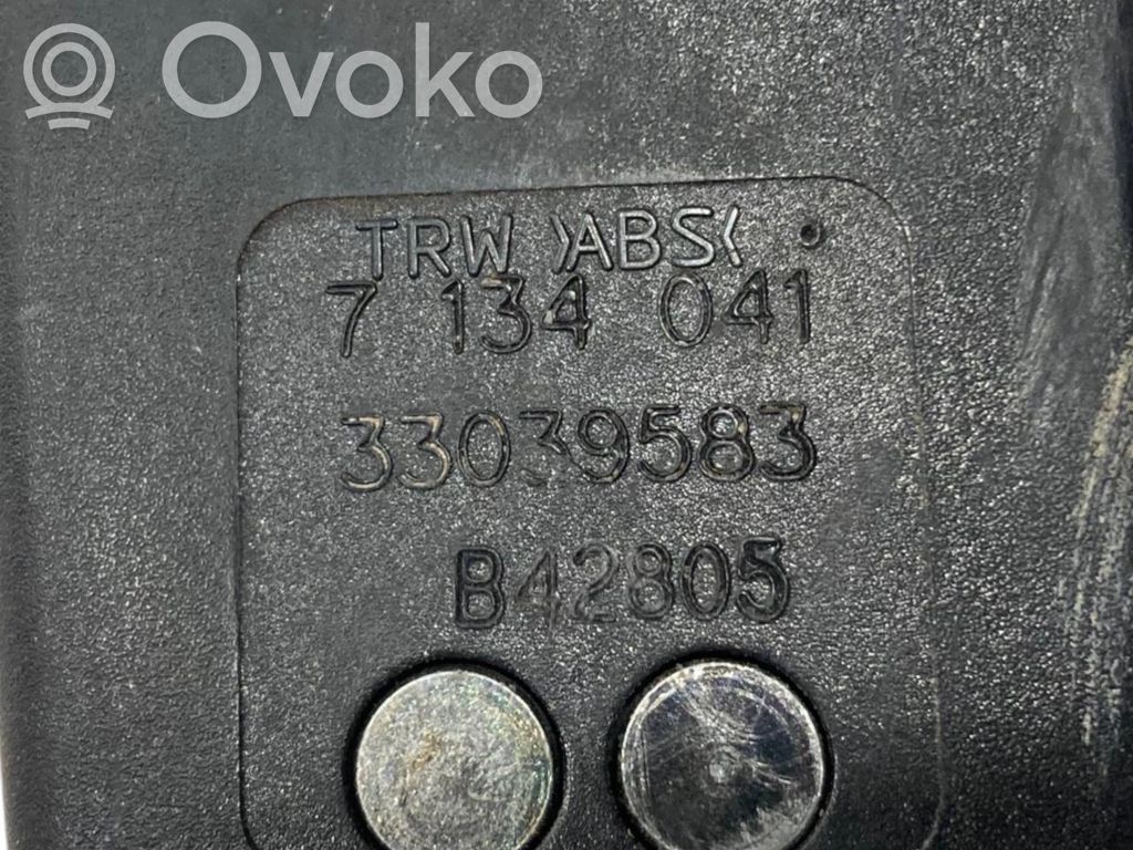 Aizmugurējās jostas sprādze