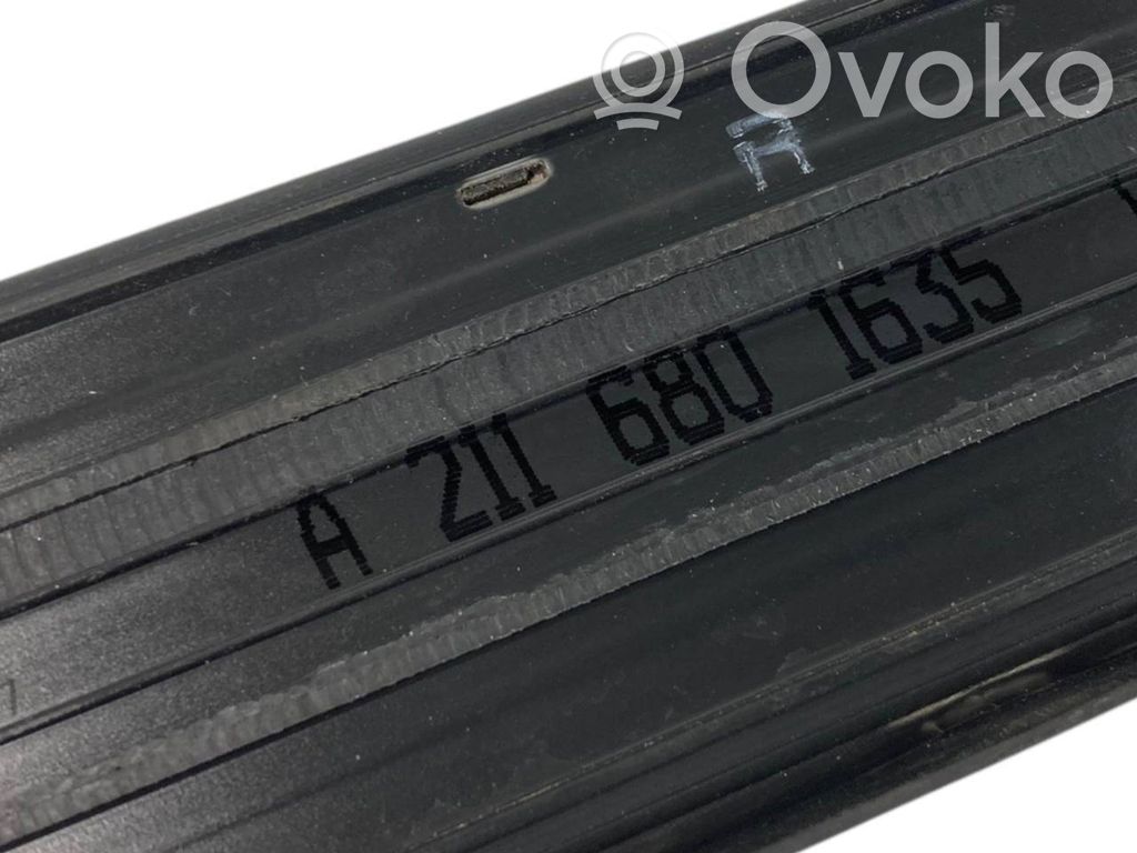 Aizmugurējā sliekšņa dekoratīvā apdare (iekšējā)