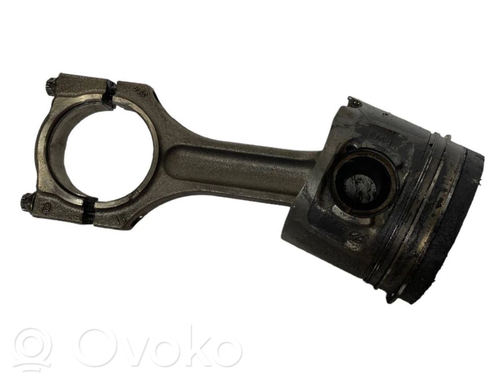 Piston with connecting rod