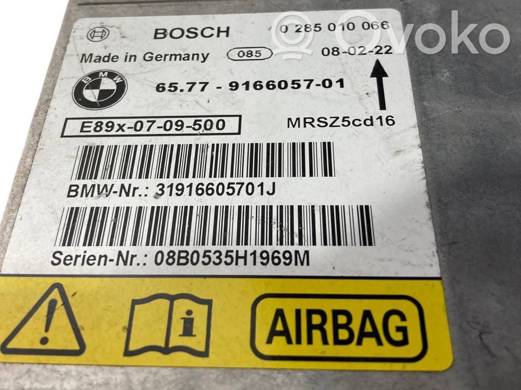 Gaisa spilvenu vadības bloks