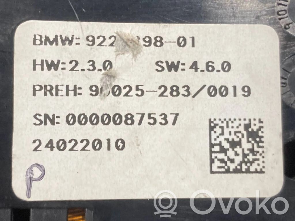 Gaisa kondicioniera / klimata kontroles / salona apsildes vadības bloks (salonā)