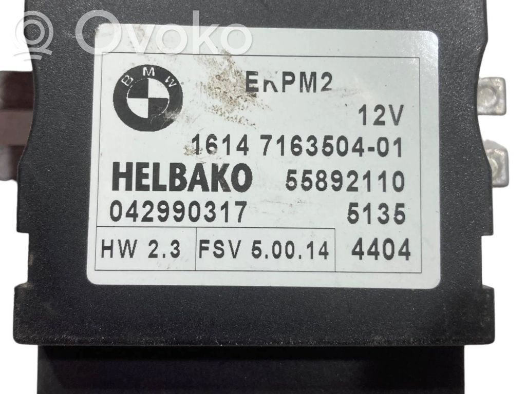 Degvielas sūkņa vadības bloks