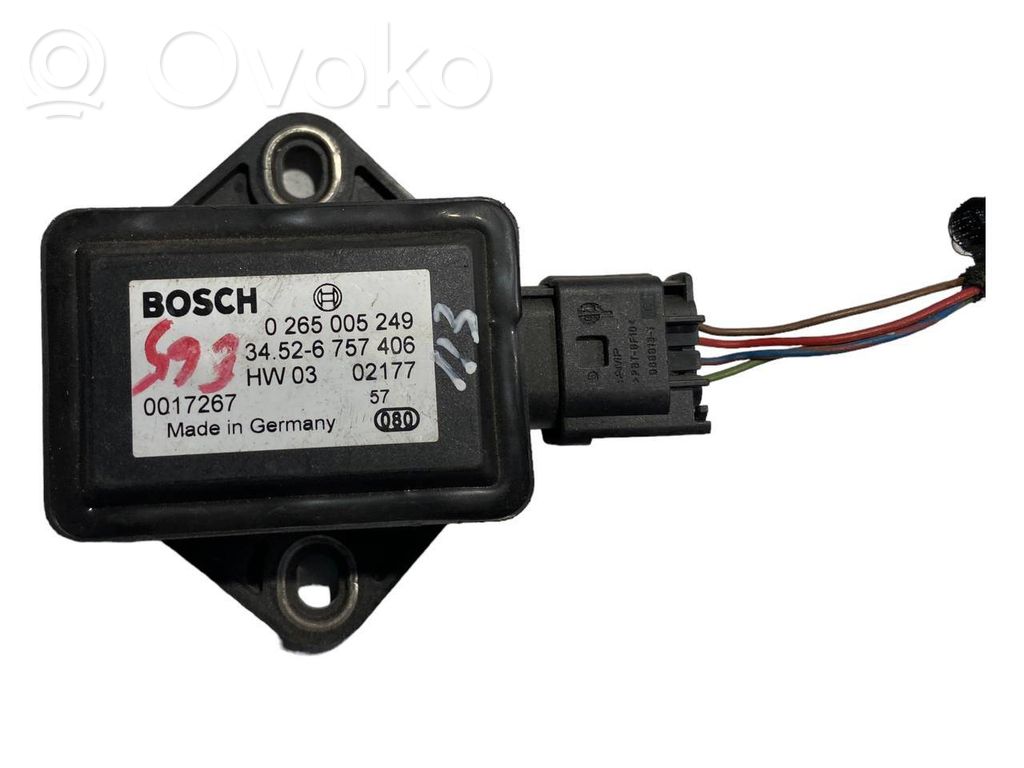 ESP (elektroniskās stabilitātes programmas) sensors (paātrinājuma sensors)