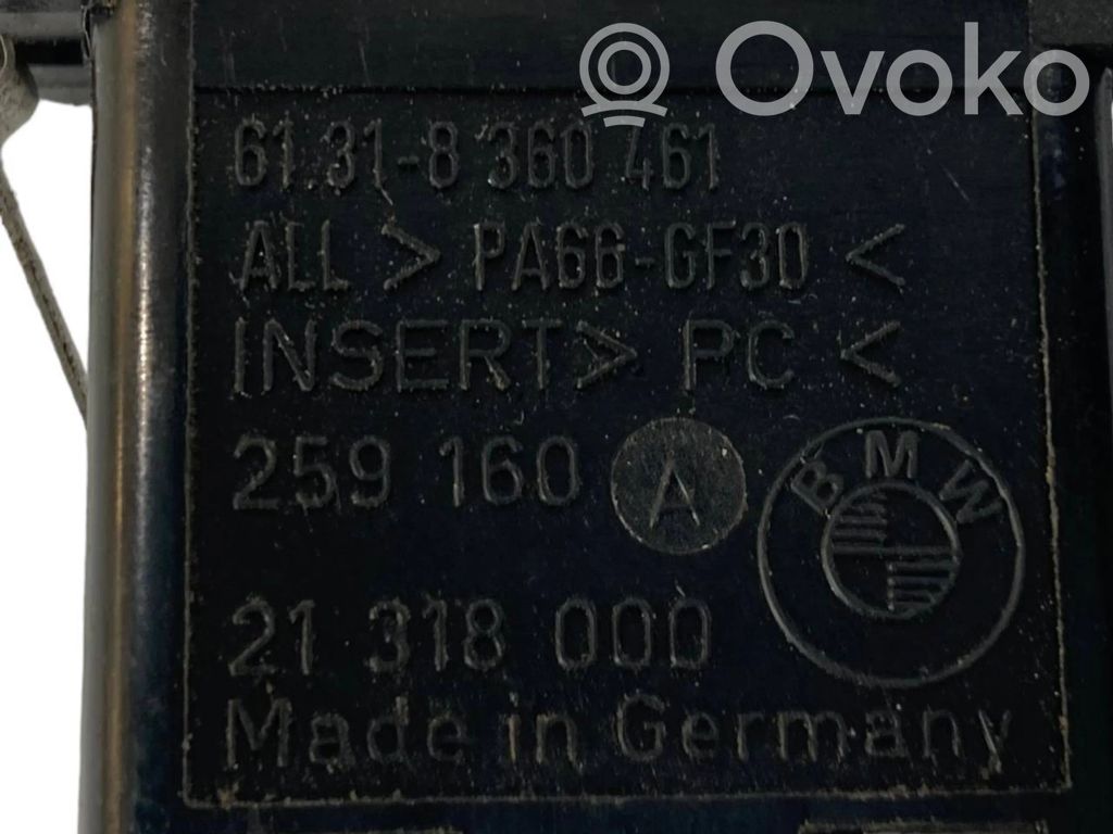 Panel light adjustment switch