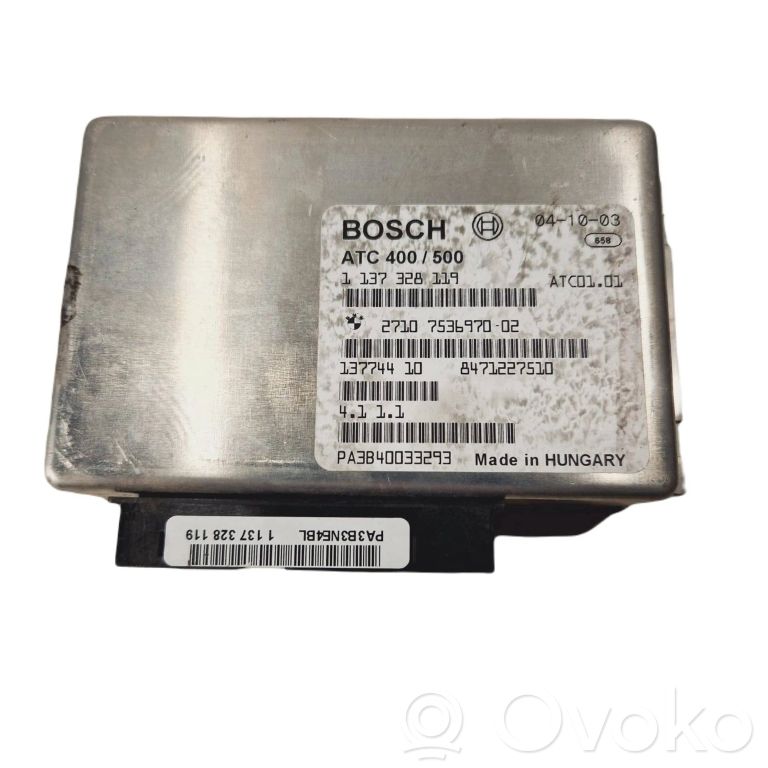 Pārnesumkārbas vadības bloks