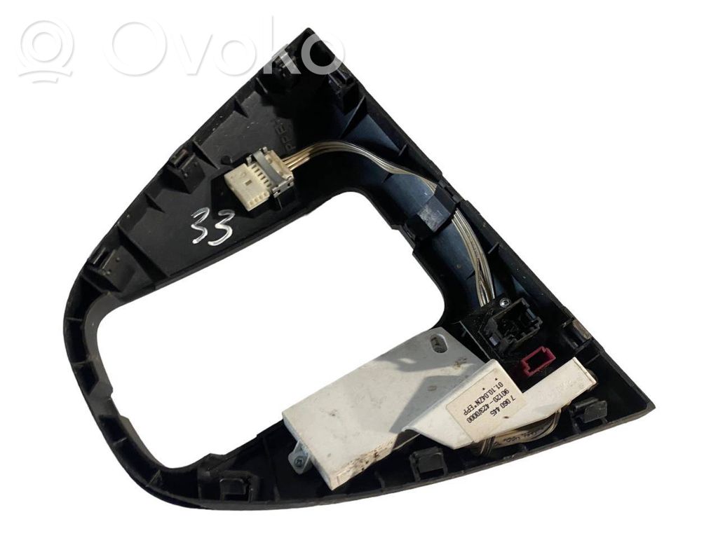 Gear shift lever decorative trim (plastic)
