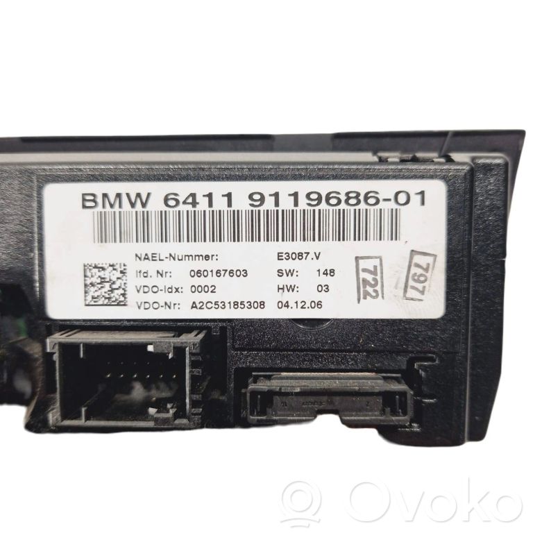 Блок управления кондиционером/климат-контролем/отоплением салона (в салоне)