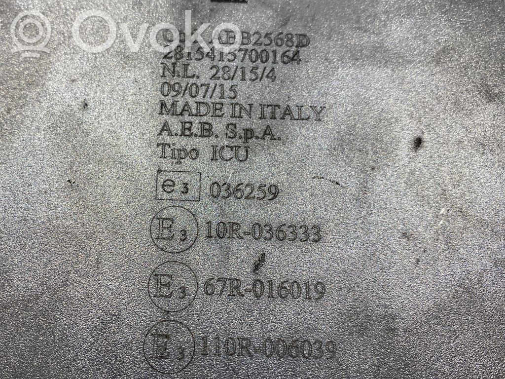 Gāzes iekārtas vadības bloks