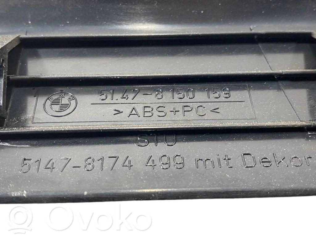 Aizmugurējā sliekšņa dekoratīvā apdare (iekšējā)