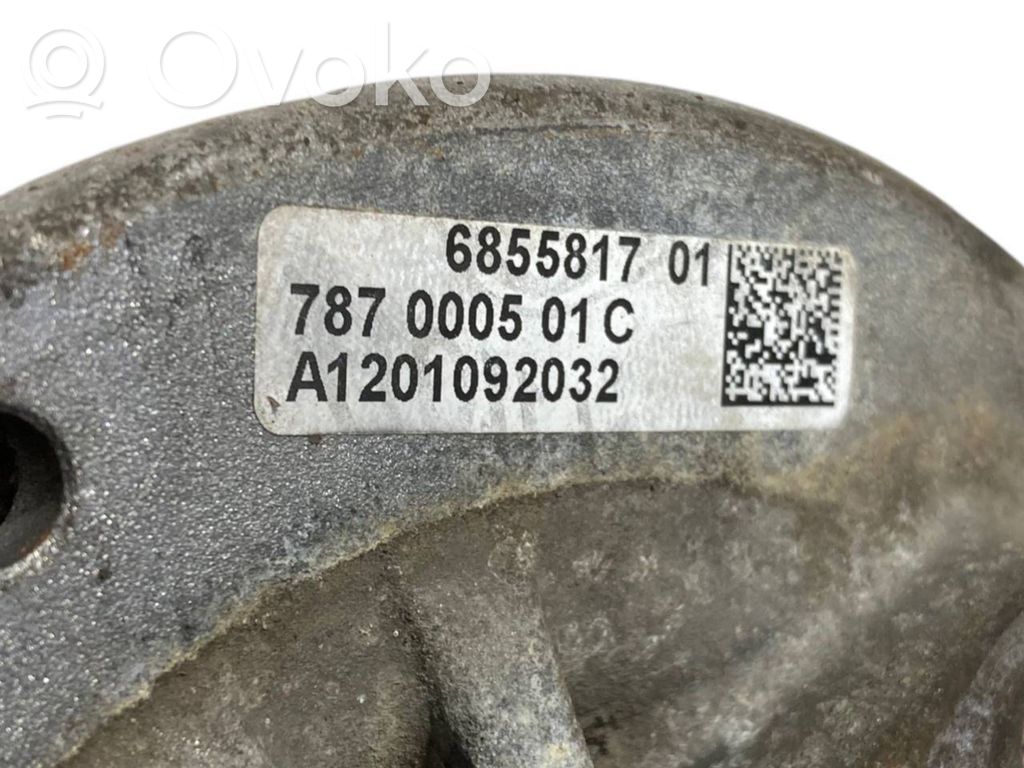 Front shock absorber with spring