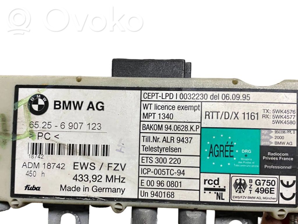 Antenas vadības bloks