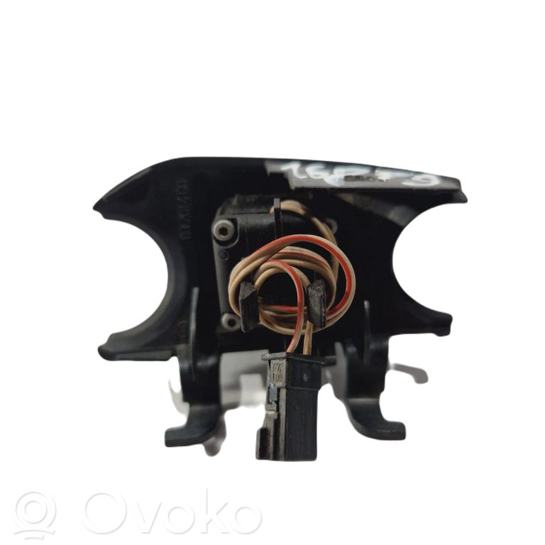 Steering wheel height control switch