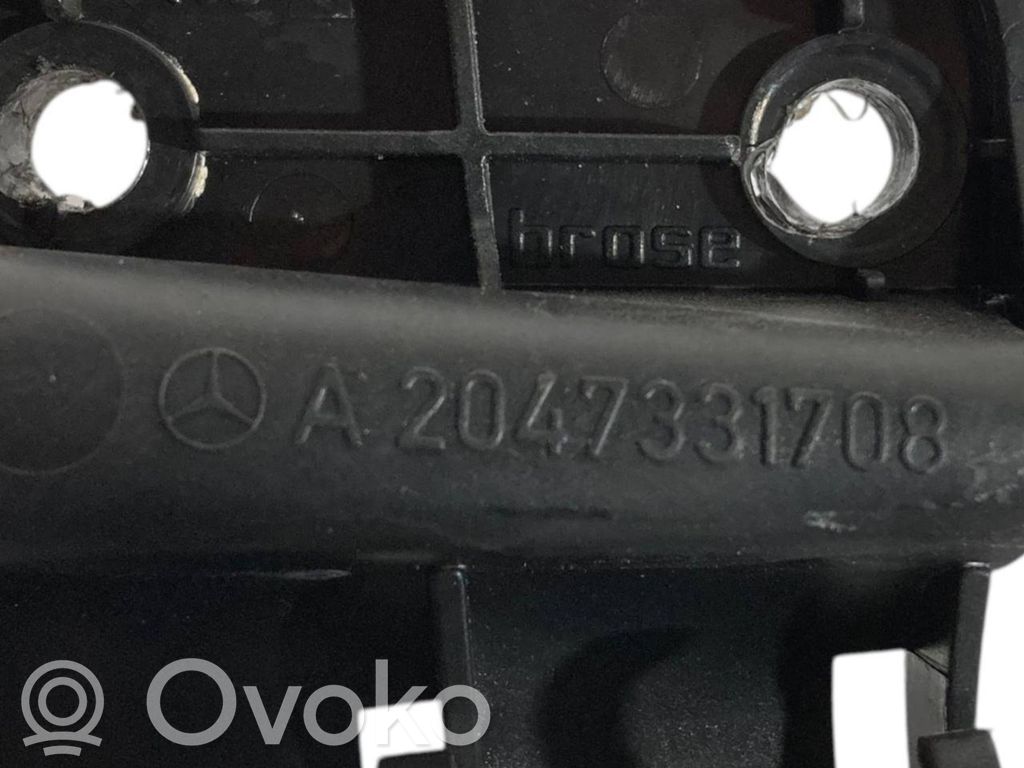 Lock at the back