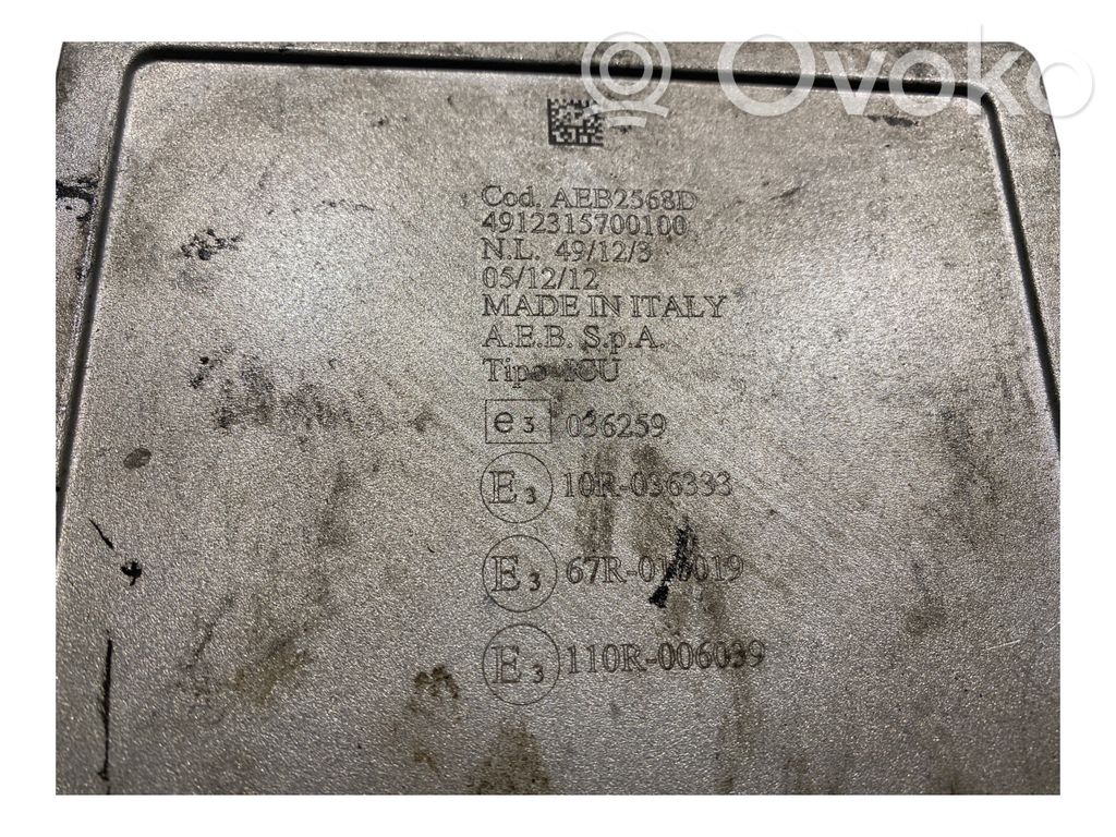 Gas appliance control unit