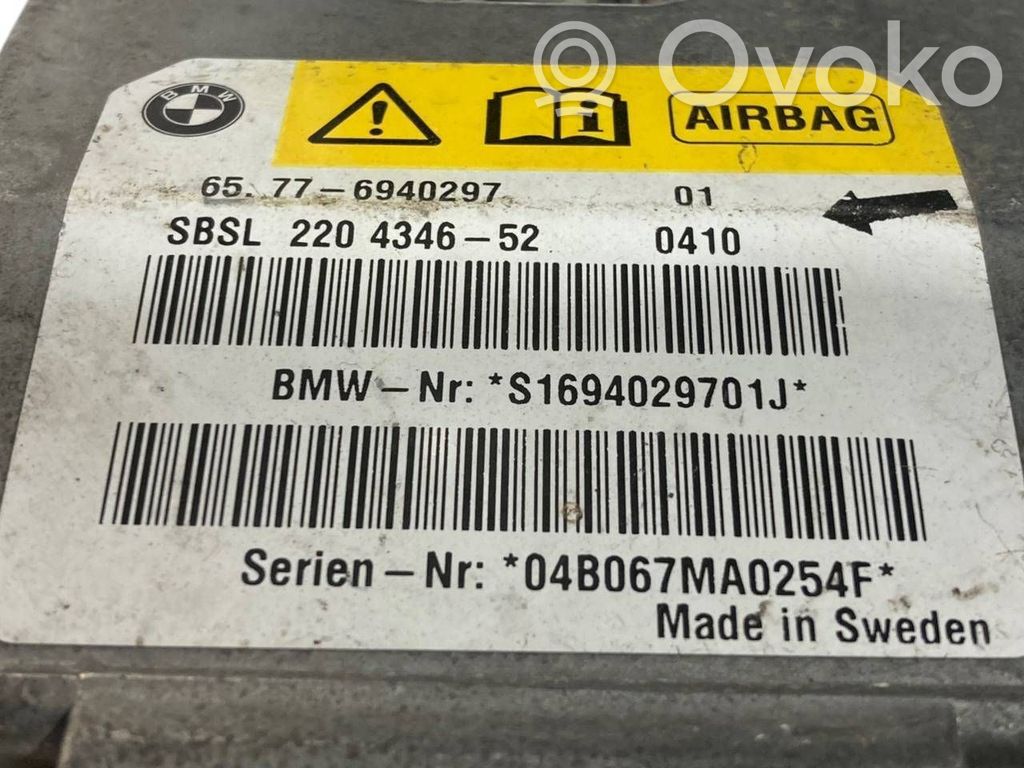 Gaisa spilvenu vadības bloks