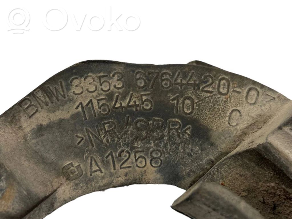 Rubber support for spring