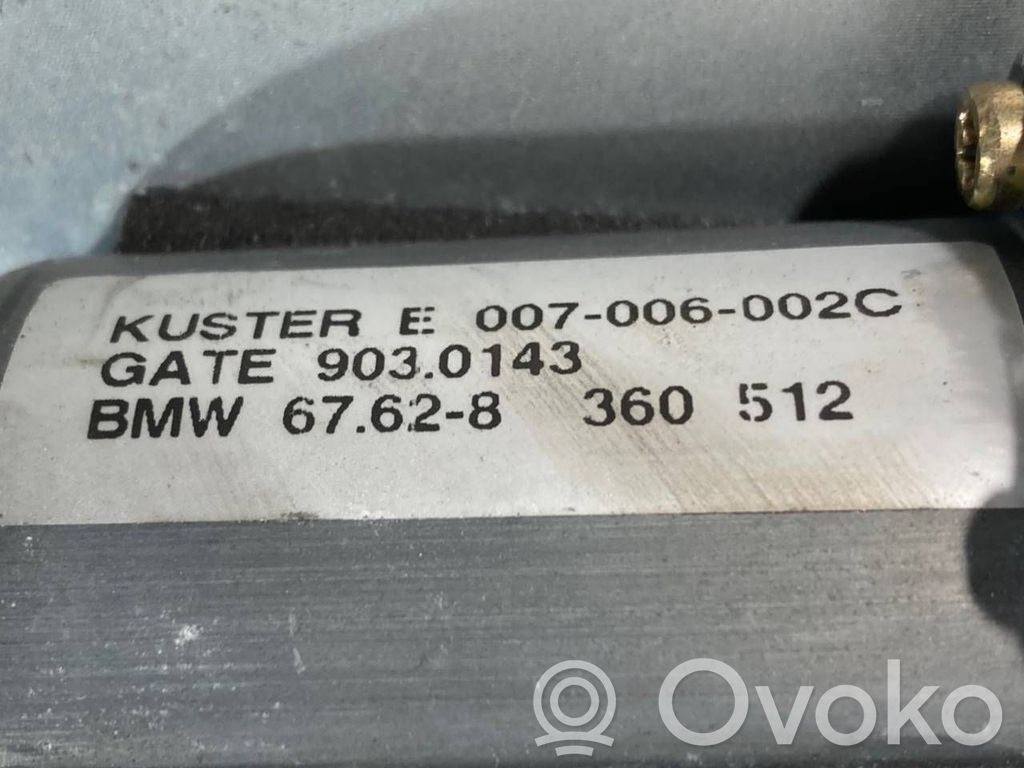 Front electric window lifter assembly