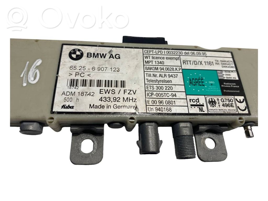 Antenas vadības bloks