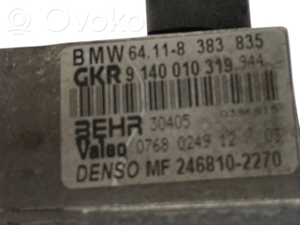 Mazā radiatora ventilatora reostats