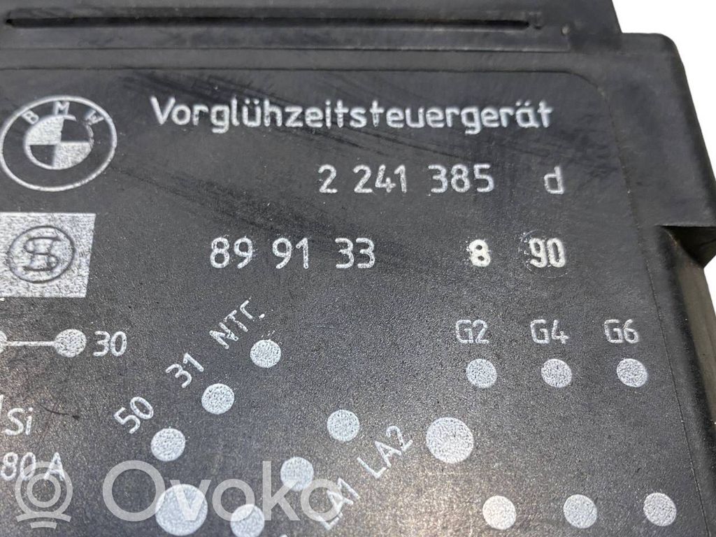 Glow plug relay