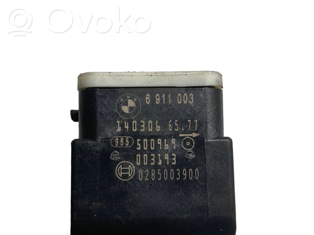 Airbag impact sensor