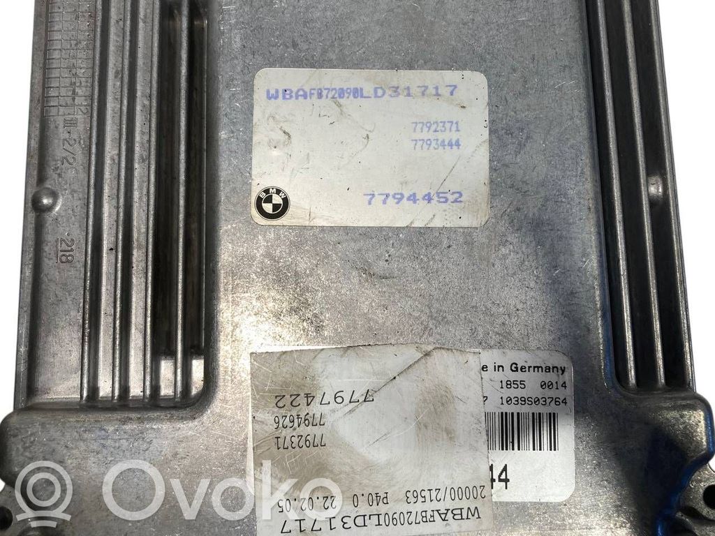 Aizdedzes ECU komplekts