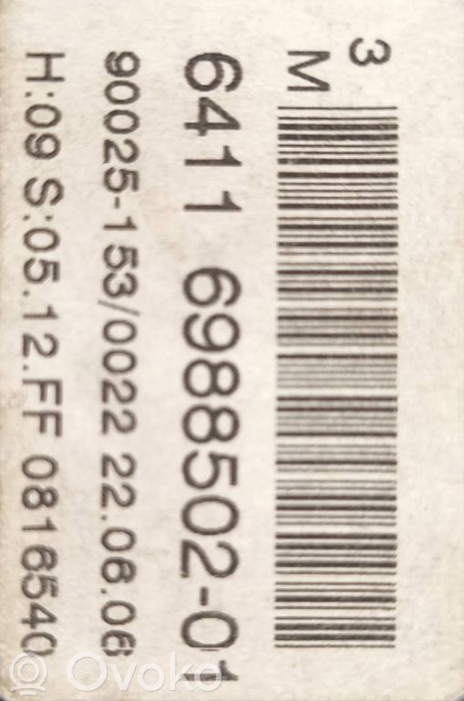 Gaisa kondicioniera / klimata kontroles / salona apsildes vadības bloks (salonā)