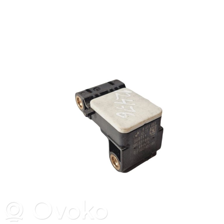 Airbag impact sensor