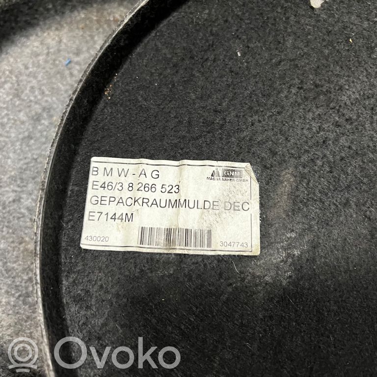 Spare wheel compartment trim