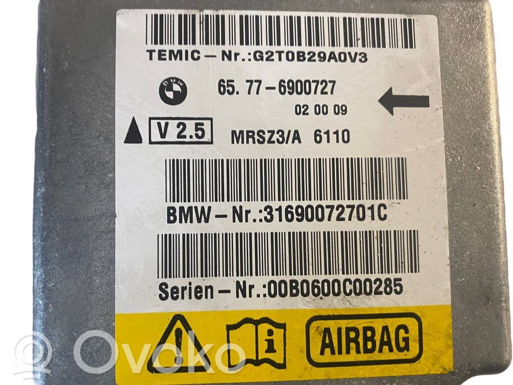 Gaisa spilvenu vadības bloks