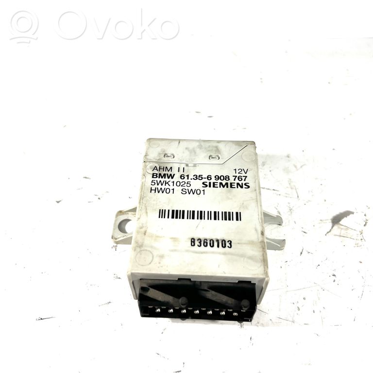 Trailer hitch control unit