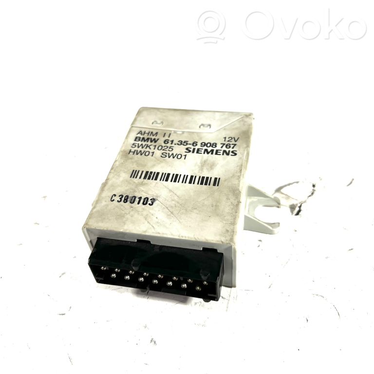 Trailer hitch control unit