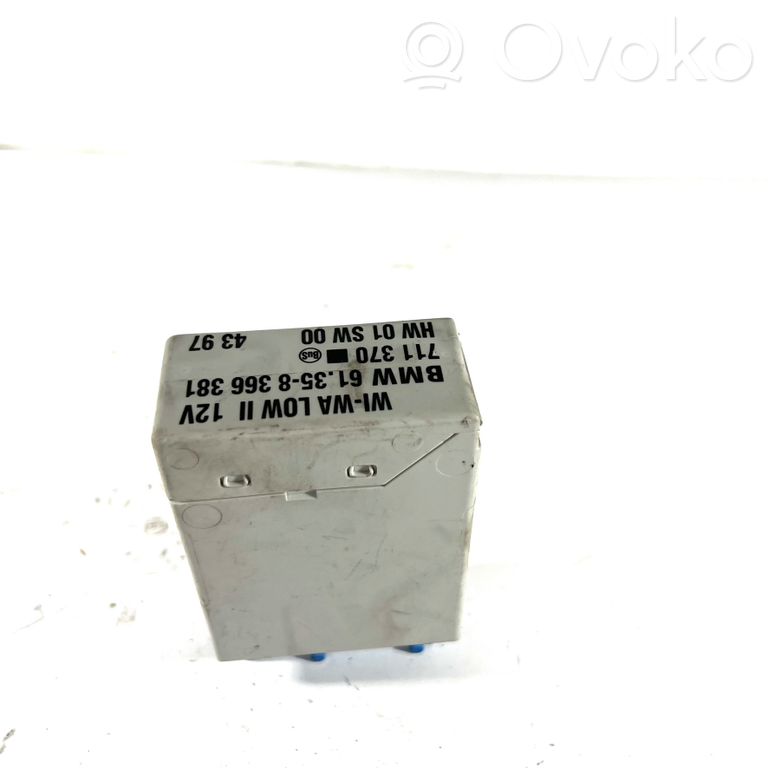 Window wiper relay