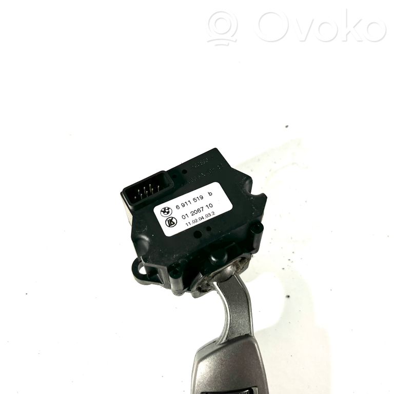 Wiper control button stalk