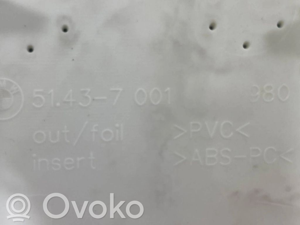 (B) отделка стойки (верхняя)