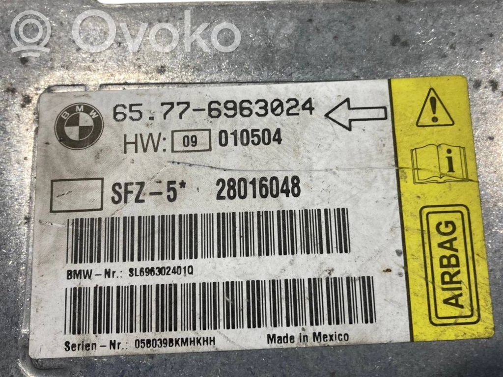Gaisa spilvenu vadības bloks