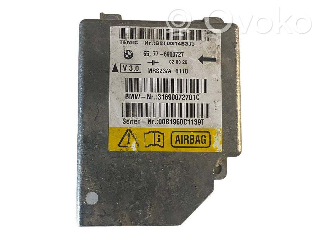 Gaisa spilvenu vadības bloks