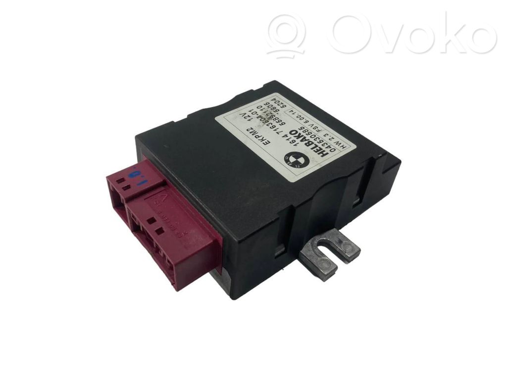 Fuel pump control unit