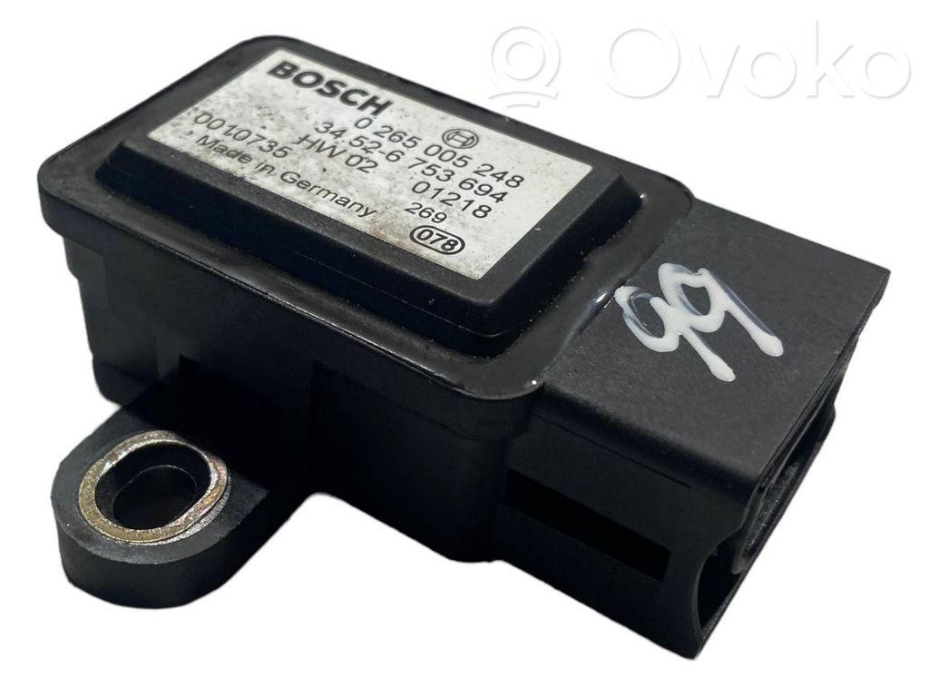 ESP (elektroniskās stabilitātes programmas) sensors (paātrinājuma sensors)