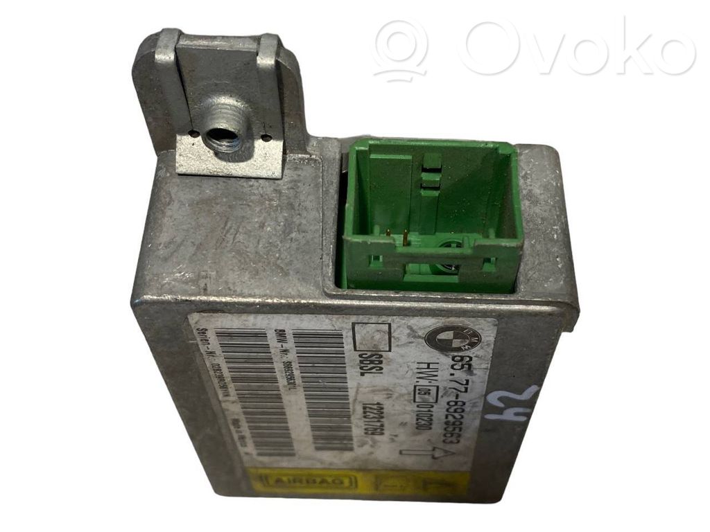Airbag impact sensor