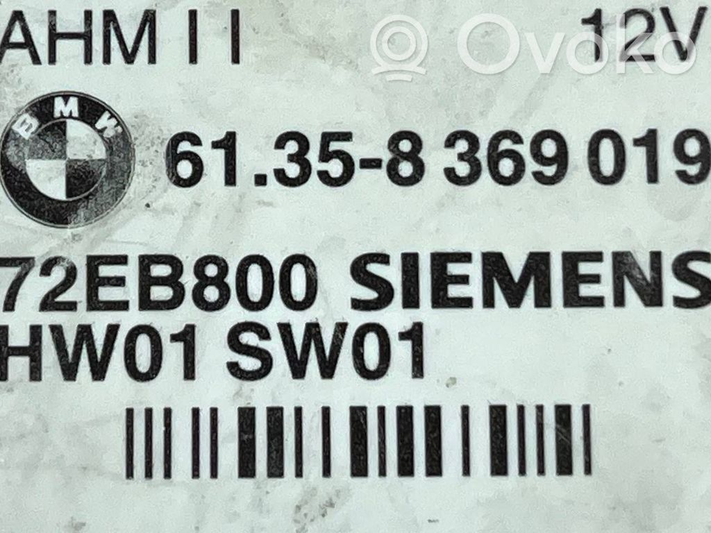 Trailer hitch control unit