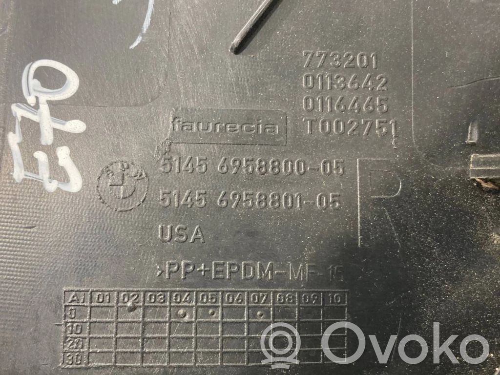 Paneļa dekoratīvās apdares vairogs (sānu)