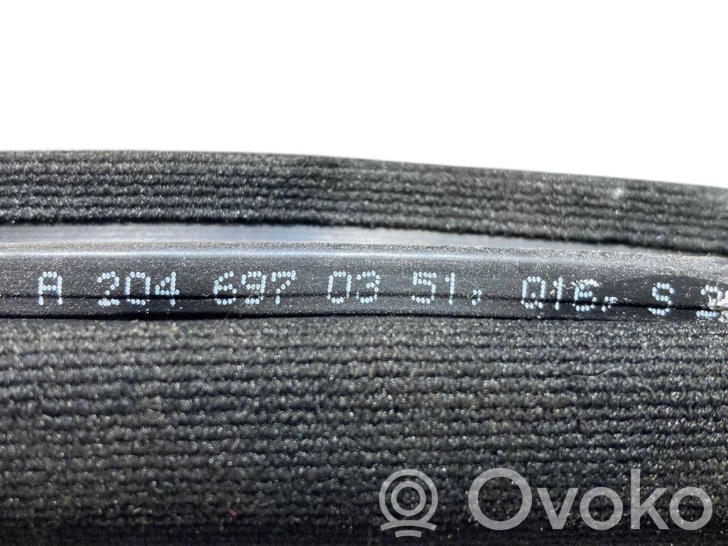 Rear trim rubber (in the body)