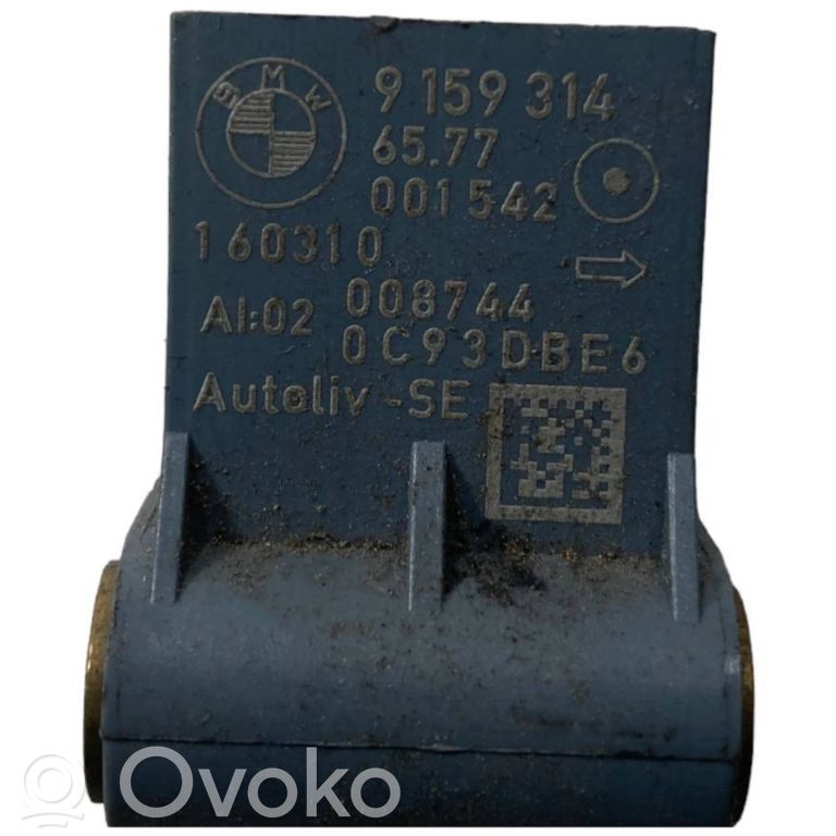 Airbag impact sensor